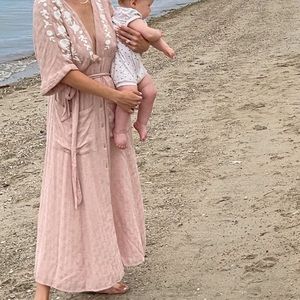 Free people embroidered dress